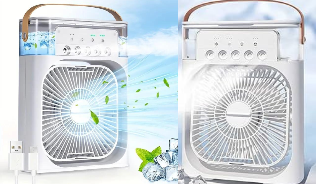 Mini Air Cooler Best Artic Cooler 3-In-1 Air Conditioner-Purifier-Humidifier